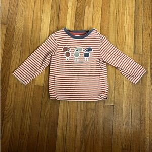 Obaibi 18M Striped Long Sleeve Graphic Kids Shirt